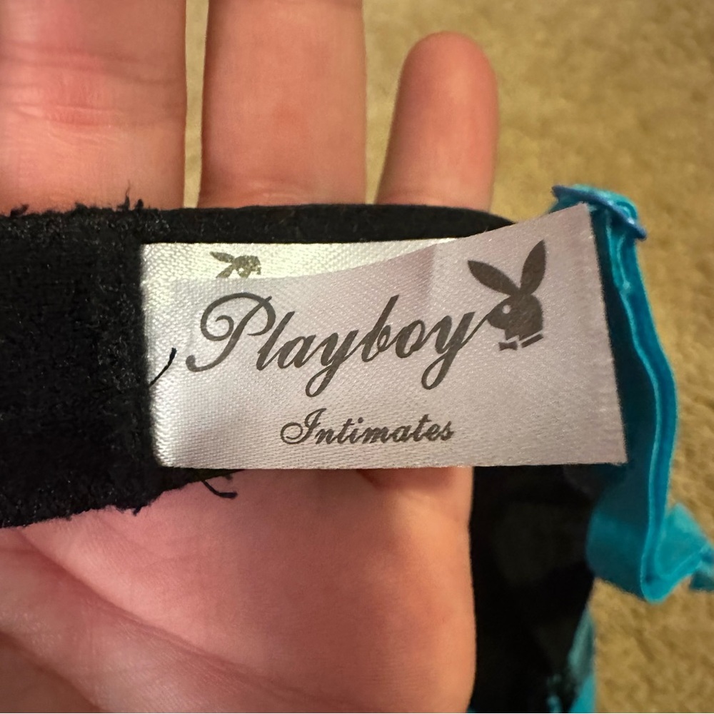 Vintage Y2K Playboy Apron Coquette Costume Lingerie - Picture 6 of 12